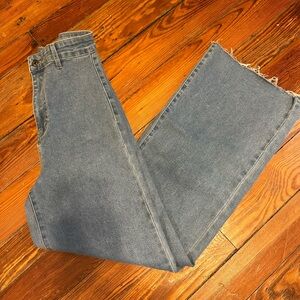 NWOT wide leg jeans